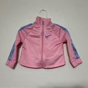 Nike Pink and Blue Jacket - 12m